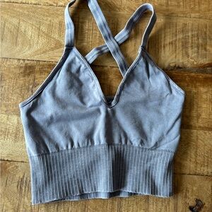 Free people good karma crop tank